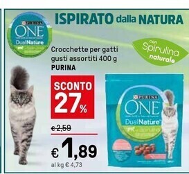 Iper La Grande Purina crocchette per gatti offerta
