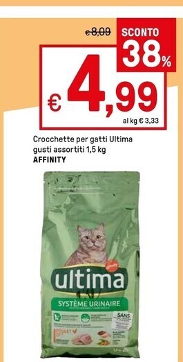 Iper La Grande Affinity crocchette per gatti ultima offerta