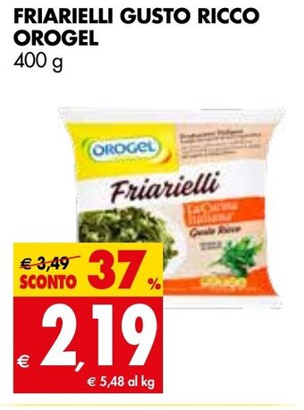 Tigros FRIARIELLI GUSTO RICCO OROGEL 400 g offerta