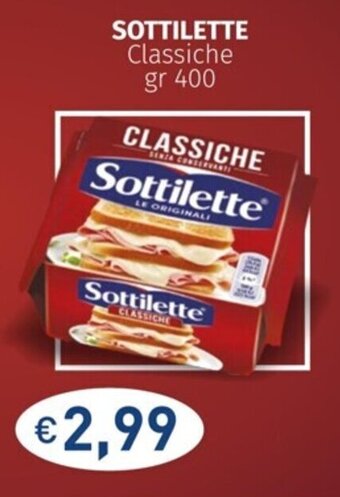 Prezzemolo e Vitale SOTTILETTE Classiche gr 400 offerta