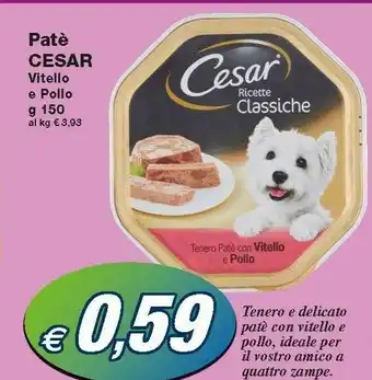 Prix Quality Cesar Pate offerta