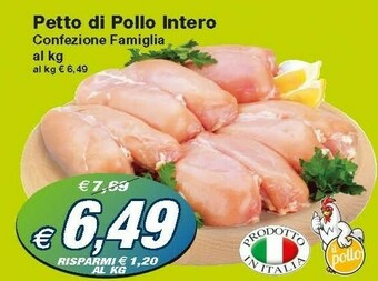 Prix Quality Petto Di Pollo Intero offerta