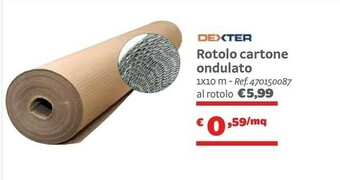 Bricocenter Dexter Rotolo Cartone Ondulato offerta