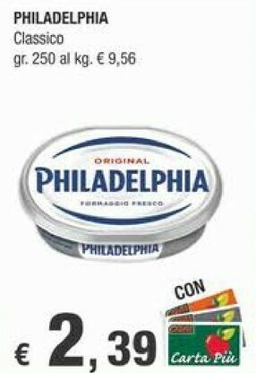 Crai Philadelphia Formaggio spalmabile offerta