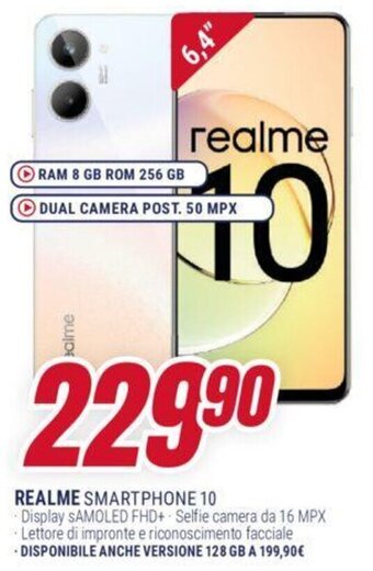 Trony REALME SMARTPHONE 10 offerta