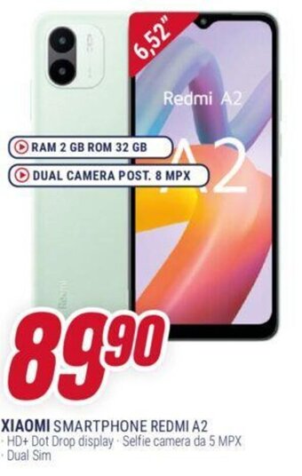 Trony XIAOMI SMARTPHONE REDMI A2 offerta