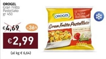 Prezzemolo e Vitale OROGEL Gran Fritto Pastellato gr 450 offerta
