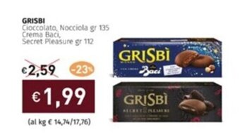 Prezzemolo e Vitale GRISBI Cioccolato, Nocciola gr 135 offerta