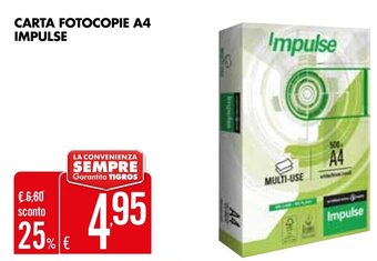 CARTA FOTOCOPIE A4 IMPULSE