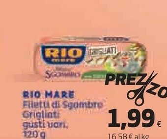 Coop Rio Mare Filetti Di Sgombro offerta
