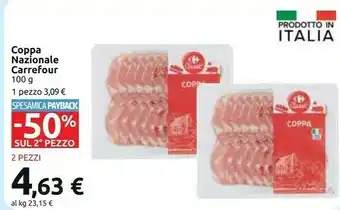 Carrefour Coop - Coppa 100 G(ml) offerta