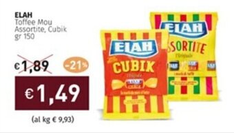 Prezzemolo e Vitale ELAH Toffee Mou Assortite, Cubik gr 150 offerta