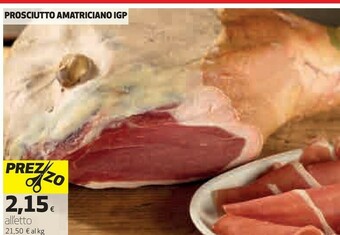 Coop Prosciutto Amatriciano Igp offerta