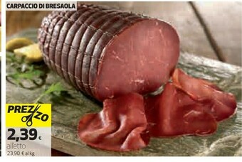 Coop Carpaccio Di Bresaola offerta