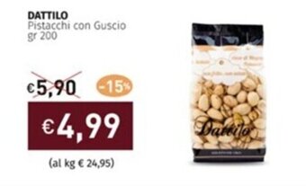 Prezzemolo e Vitale DATTILO Pistacchi con Guscio gr 200 offerta