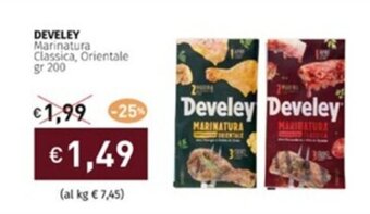 Prezzemolo e Vitale DEVELEY Marinatura Classica, Orientale gr 200 offerta