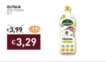 Prezzemolo e Vitale OLITALIA Olio Frienn lt 1 offerta