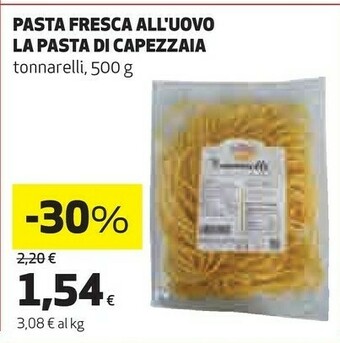 Coop La Pasta Di Capezzaia Pasta Fresca All'uovo offerta