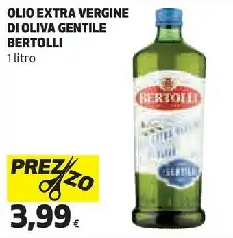 Coop Bertolli Olio Extravergine Di Oliva Gentile 1000 G(ml) offerta