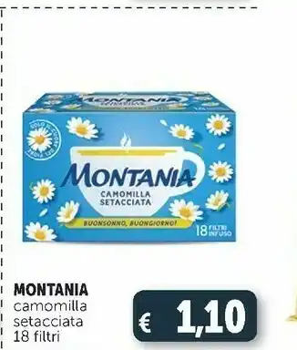 Deco Supermercati Montania Camomilla Setacciata offerta