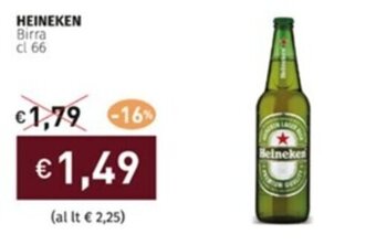 Prezzemolo e Vitale HEINEKEN Birra cl 66 offerta