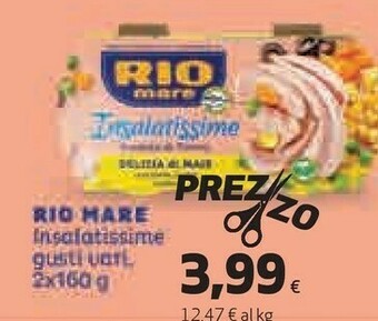 Coop Rio Mare Insalatissime Mais E Tonno offerta
