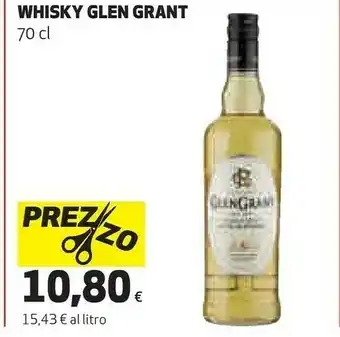 Coop Glen Grant Whisky 700ml offerta