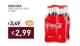 COCA COLA Vap Original, Zero cl 25x4