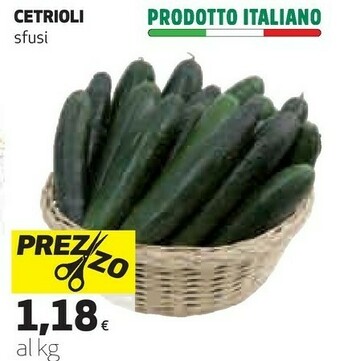 Coop Cetrioli offerta