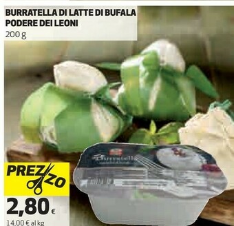 Coop Podere Dei Leoni - Mozzarella Di Bufala Campana offerta