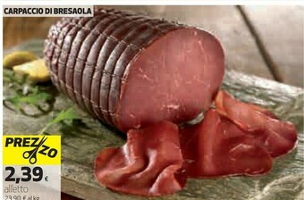 Coop Carpaccio Di Bresaola offerta