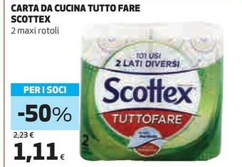 Scottex Carta Da Cucina Tutto Fare