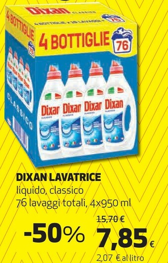 Coop Dixan Detersivo Lavatrice offerta