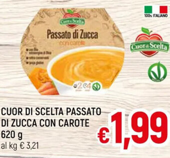 A&O CUOR DI SCELTA PASSATO DI ZUCCA CON CAROTE 620 g offerta