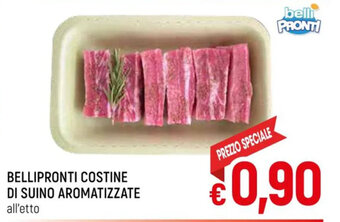 A&O BELLIPRONTI COSTINE DI SUINO AROMATIZZATE offerta