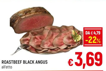A&O ROASTBEEF BLACK ANGUS offerta