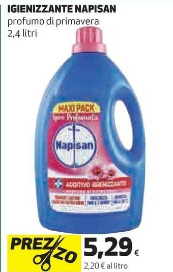 Coop Napisan Igienizzante Profumo Di Primavera offerta