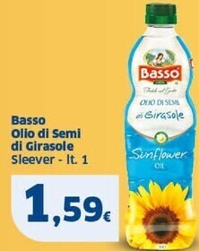 Sigma Basso olio di semi di girasole offerta