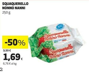 Coop Nonno Nanni Squaquerello 250 G(ml) offerta