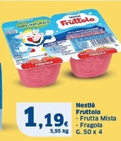 Sigma Nestlè fruttolo offerta
