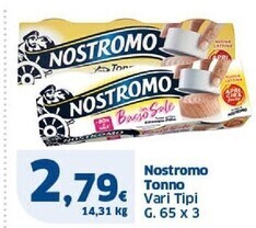 Sigma Nostromo tonno offerta