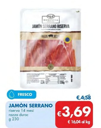 MD Discount Herencia - jamòn serrano offerta