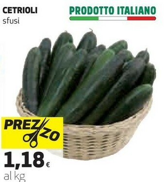 Coop Cetrioli offerta
