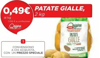 Ipercoop Coop - Patate Gialle offerta
