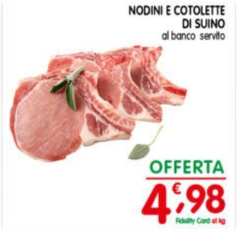D'Ambros NODINI E COTOLETTE DI SUINO offerta