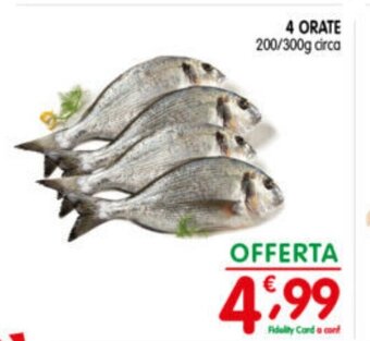 D'Ambros 4 ORATE 200/300g circa offerta