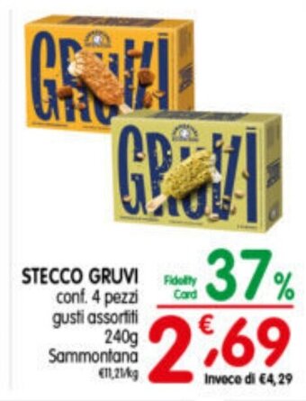 STECCO GRUVI 240 g Sammontana