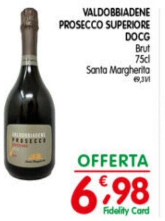 D'Ambros VALDOBBIADENE PROSECCO SUPERIORE DOCG 75 cl offerta