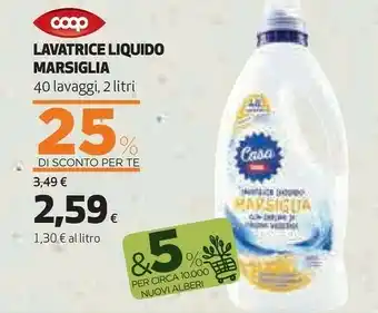 Coop Coop Lavatrice Liquido Marsiglia offerta