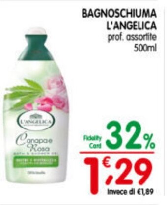 D'Ambros BAGNOSCHIUMA L'ANGELICA prof. assortite 500ml offerta